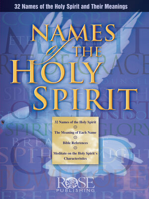 cover image of Names of the Holy Spirit